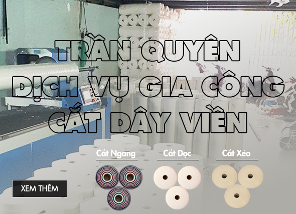 Cắt dây viền vải theo yêu cầu